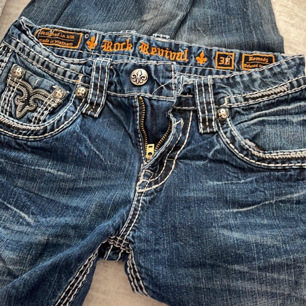 Men’s jeans rock revival 30x32